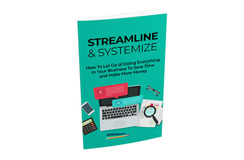 Product picture Streamline and Systemize